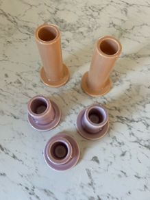 HAY candlesticks X5