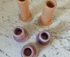 HAY candlesticks X5
