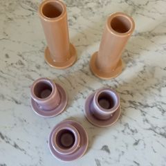 HAY candlesticks X5