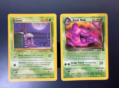 Pokemon - (2) Grimer & Dark Muk