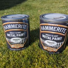 Hammerite Anti Corrosive Metal Paint (white)