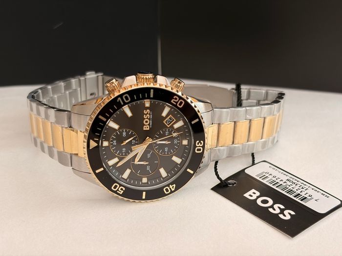 Hugo Boss Mens Gold Steel Case Watch 1513908