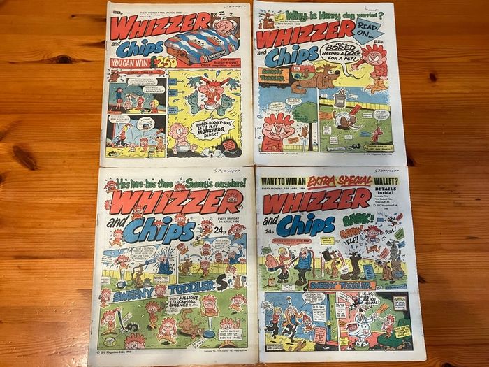 Comics: 'Whizzer and Chips'1986 (15 numbers)