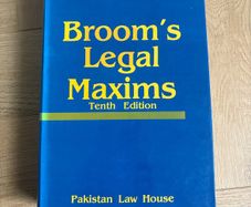 Brooms Legal Maxims 10th Edition 1939 Hardcover
