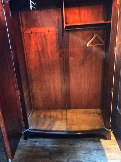 A 1930's mahogany Wardrobe
