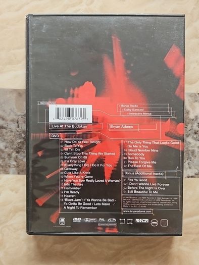 Bryan Adams DVD - Live At The Budokan