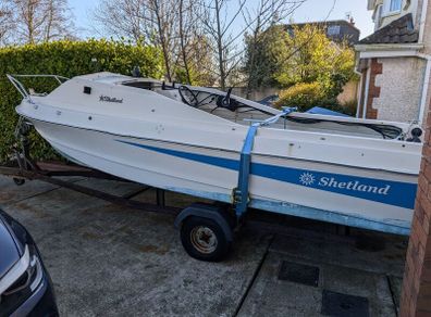 Shetland 535 Motor Boat Caroline  Suzuki 70 HP