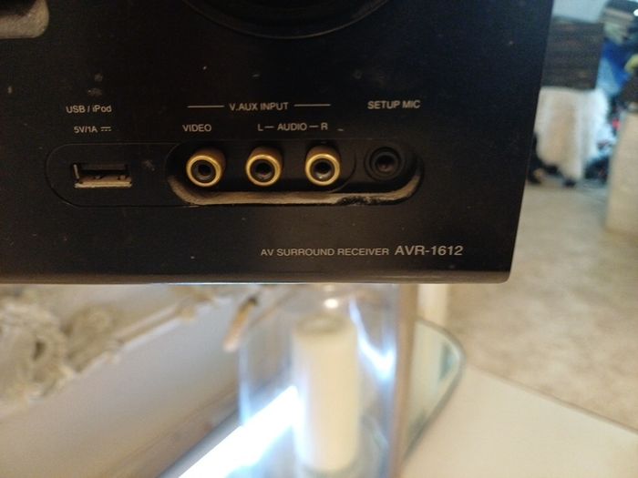 DENON Amplifier with remote control.