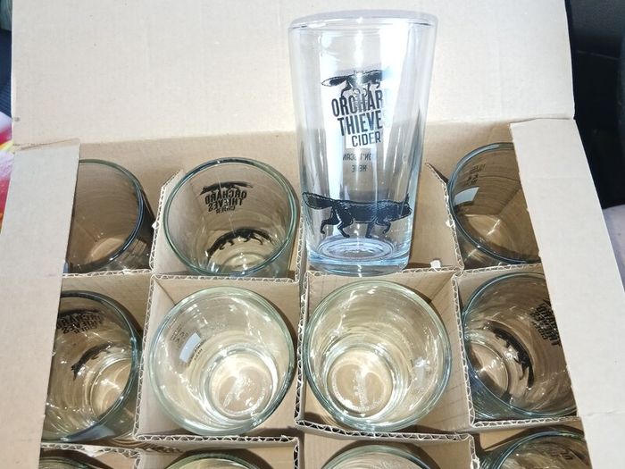 Orchard Thieves Half Pint Glasses