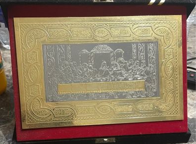 Last Supper boxed display ornament