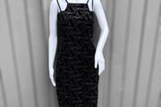 Pre Owned Quiz Vintage 90s Glitter Swirl Mini Dress