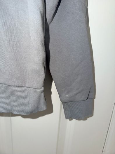 Diesel Women's Quarter Zip Sweatshirt in Grey and Pink - size XS