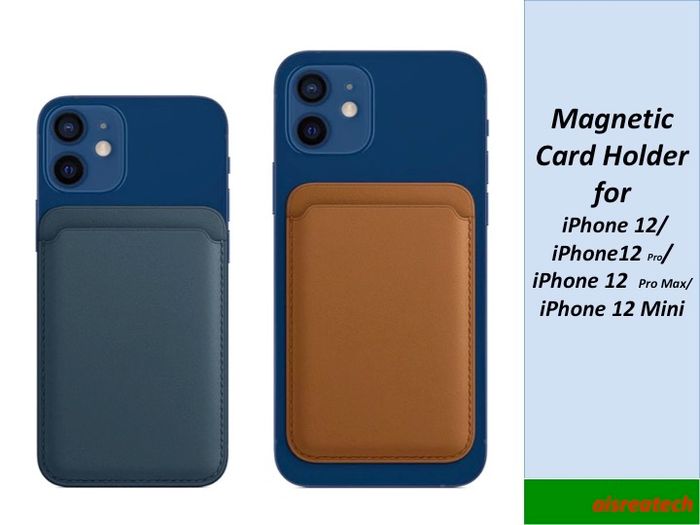 Magnetic Card Holder For iPhone 12 Mini/ iPhone 12/ iPhone 12 Pro/ iPhone 12 Pro MAx