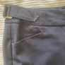 Ladies navy pinstripe suit size 8 Image 4