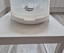 Tommee Tippee Microwave/Steam Sterilizer for Up to 6 Bottles, Chemical Free