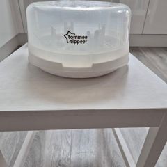 Tommee Tippee Microwave/Steam Sterilizer for Up to 6 Bottles, Chemical Free