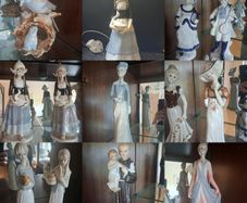Ornaments ,Vintage Porcelain Figurine Collection