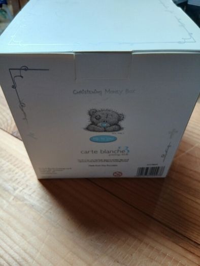 Christening money box Tatty Teddy New