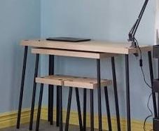 Ikea Fridnas Nesting Table/Desk/Console Table/ Stools