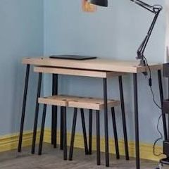 Ikea Fridnas Nesting Table/Desk/Console Table/ Stools