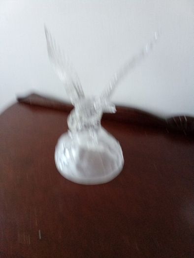 vintage glass eagle
