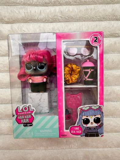 L.O.L. LOL Surprise Hair Hair Hair Series 2 Brass Kitty MGA PLease see photos