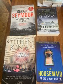 4 books - thriller etc