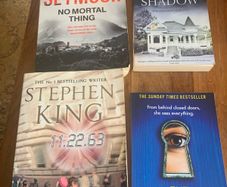 4 books - thriller etc
