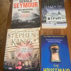 4 books - thriller etc