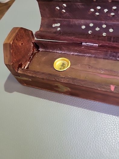 Incense box and sticks
