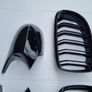 BMW 3 Series E90 E91 Lci Kidney Grilles & Mirror Covers Set Brand New Image 6