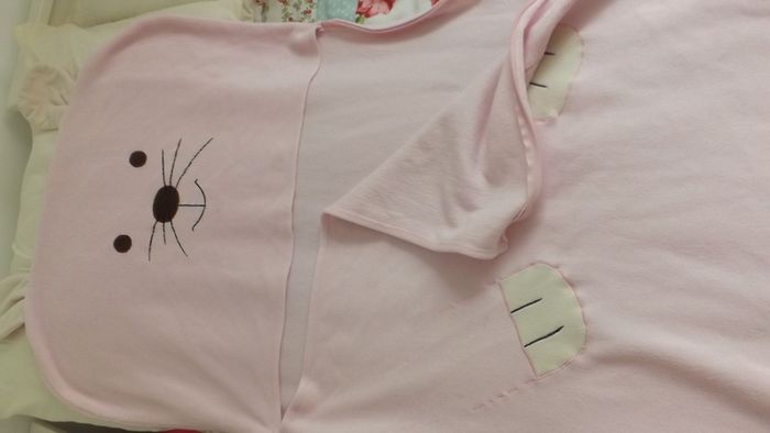 Cute children's sleeping bag.