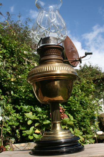 Vintage  Oil Lamp