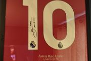 Signed Liverpool mac allister with pic prof