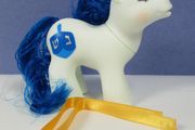 Dreidel - Hannukah Pony HQG1C Baby Teeny not MLP G1 My Little Pony Repro Custom