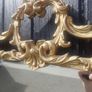 Vintage Mirror 40 by 22 Inches Image 4