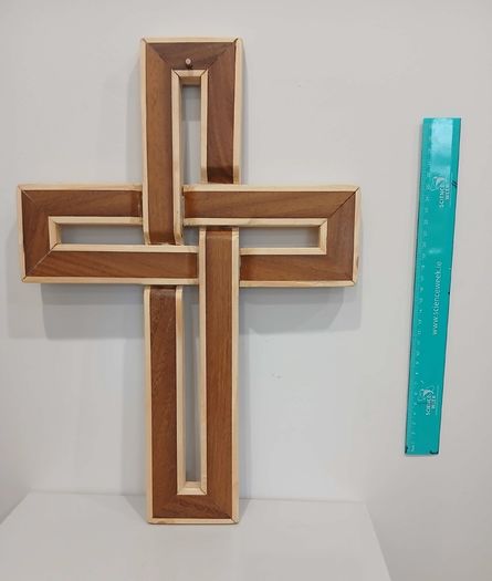 Hand made cross
