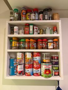 Kitchen shelf / spice rack