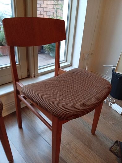 Farstrup Model 210 - Original Danish Mid-Century Teak Dining Chairs X4