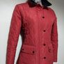 Red Quilted Jacket Image 5