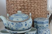 Vintage 9 Piece Vietnamese Tea Set