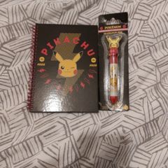 Pikachu Notepad and Pen
