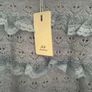 Bnwt blue crewneck jumper with frill detail one size Image 10