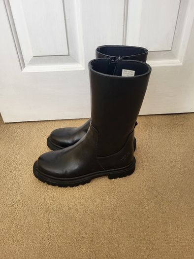 Benetton black girl boots 36 size