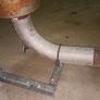 Exhaust Box Silencer 4" for industrial engine Image 2