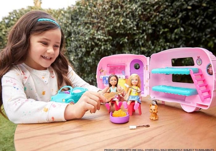 Chelsea Playset Barbie Car Camper - free postage