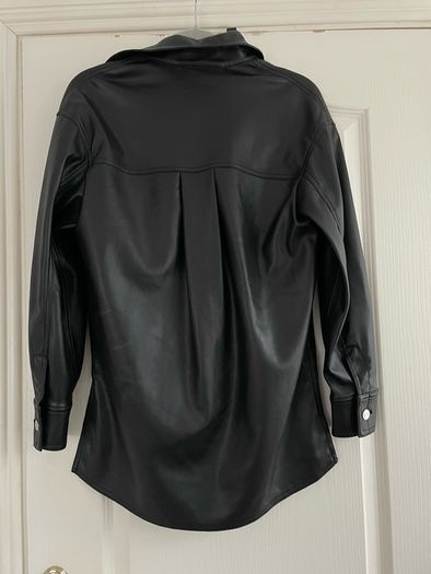 Bershka leather imitation jacket