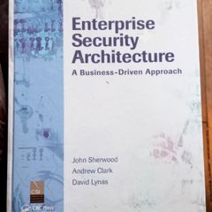 Enterprise Security Architecture Book