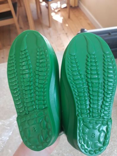 Kids Green Dinosaur Wellies Various Sizes Available