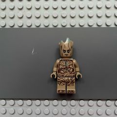 lego super heroes sh0743 Groot minifigure, Teen Groot - Dark Tan